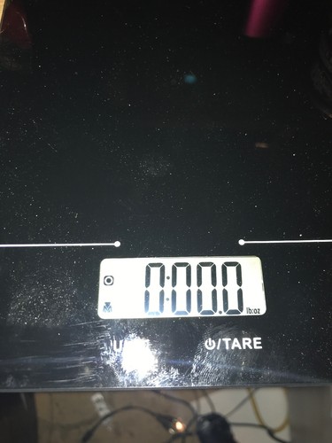 Mainstays Slimline Digital Scales Food Kitchen Scale up to 11 Lbs Black Grams