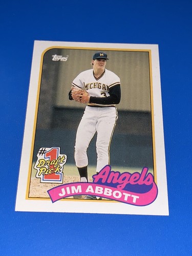 国内初の直営店 Rookie Abbott Jim Topps 1989 Card Angels California RC #573 パンツ
