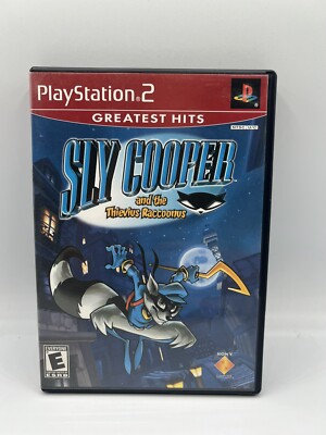 Sly Cooper and the Thievius Raccoonus PS2 PlayStation 2 Greatest Hits Complete