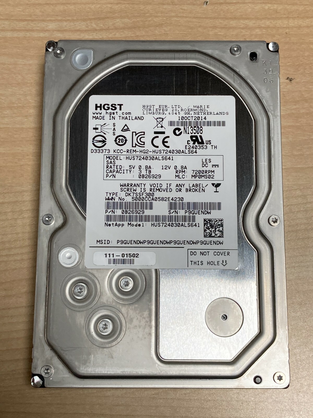 [2個セット 24TB]大容量HDD HGST 12TB 3.5インチ SATA 2個セット 24TB]大容量HDD HGST 12TB 3.5インチ SATA（SATA HDD