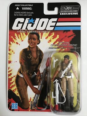 GI Joe Collector s Club Exclusive 4-13 Special Operations Medic Carla  Doc  FSS