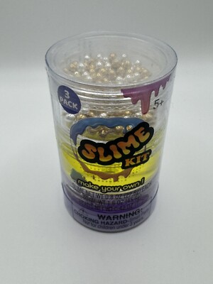 Slime Kit Make Your Own 3 Pack In One 45.6g 5+