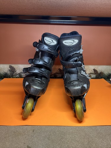 ROLLERBLADES COLOR BLACK & GRAY SIZE 25.5 WORKS GREAT!!! | eBay