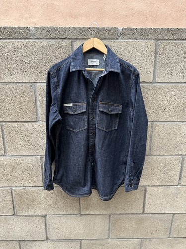 FEAR OF GOD - 【Mサイズ】Essentials Denim Shirt Dark Indigo $_12.JPG?set_id=880000500F
