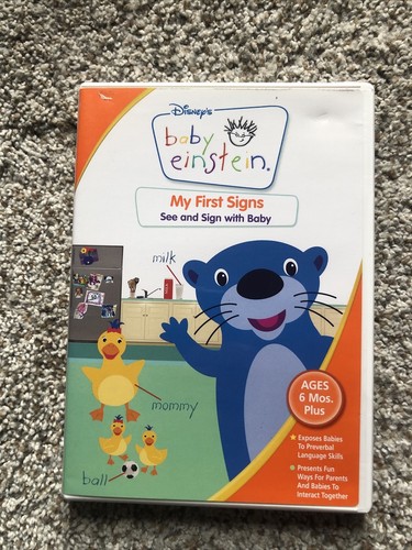 Baby Einstein - My First Signs - DVD - Disney 786936723571| eBay