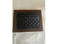 gucci card case monogram microguccissima black