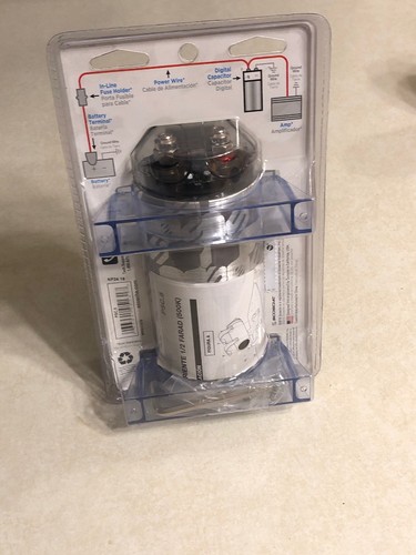 Scosche PSC.5 500K Micro Farad Digital Capacitor New Sealed