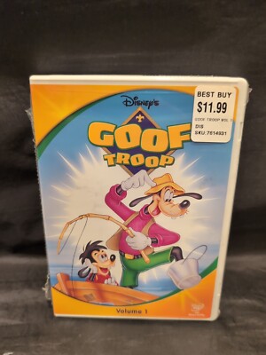 Goof Troop Volume 1 (DVD, 2006, FS, Color, 66 minutes, Region 1, NTSC, Rated G)