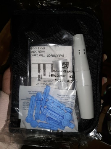 TRUE Result Blood Glucose Monitoring System Lancing Device Lancets still sealed