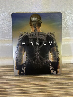 Elysium Steelbook Blu-ray/DVD Movie Matt Damon