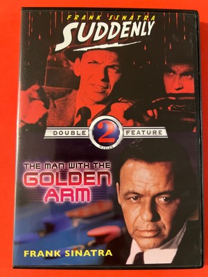 Suddenly/The Man with the Golden Arm (Like New DVD Disc Set) + Free Shipping