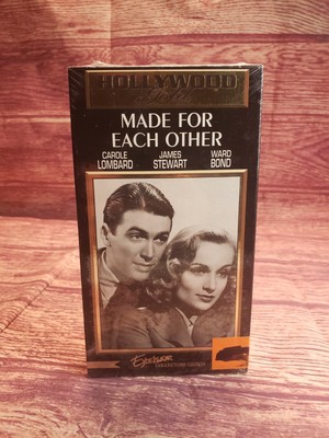 Made For Each Other VHS Movie Hollywood Gold Carole Lombard James Stewart