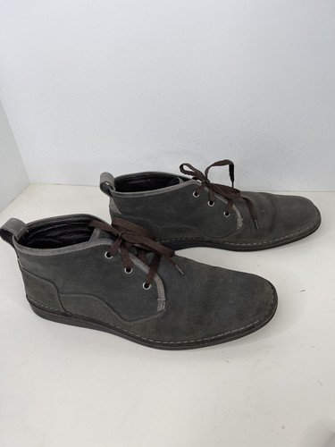 John Varvatos Star USA Hipster Suede‎ Chukka Boots with Tire Tread Sole B2 JOHN VARVATOS STAR USA ?? Suede Chukka Boot HIPSTER Tire  main image 4