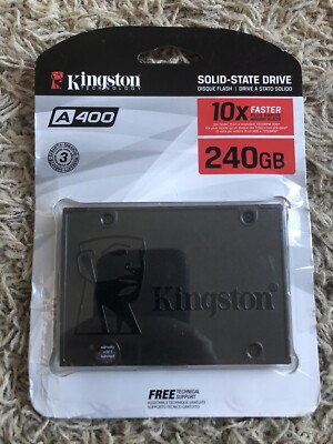 Kingston A400 SSD 240GB SATA 3 2.5  Internal Solid State Drive Notebook Desktop