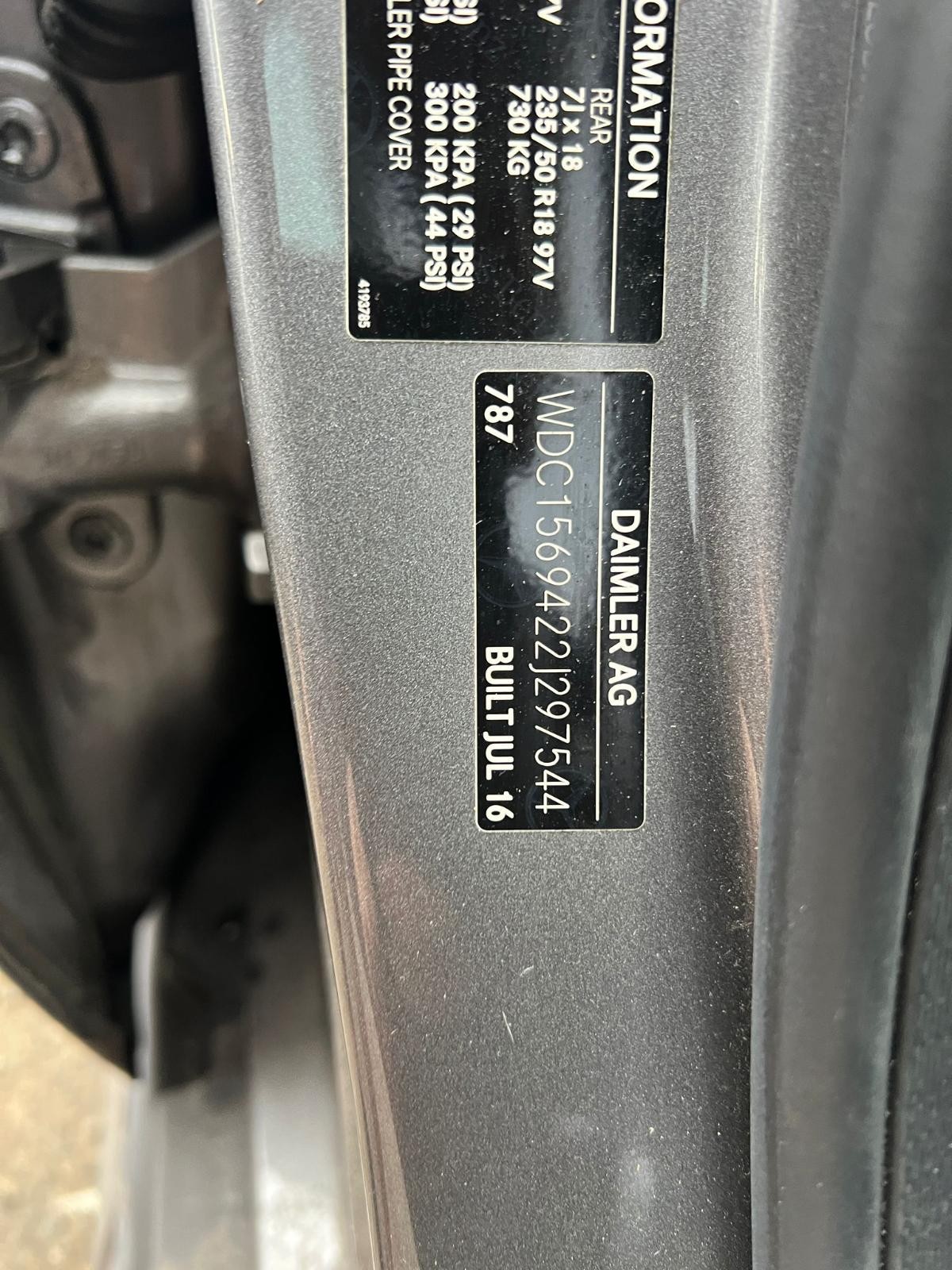 MERCEDES GLA CLASS X156 04/2014-01/2020 HEADLAMP SWITCH - thumbnail 3