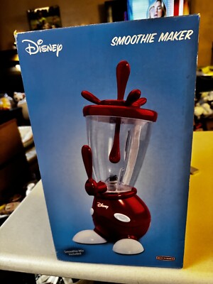 Disney Mickey Mouse Smoothie Maker Blender 2004 Back To Basics