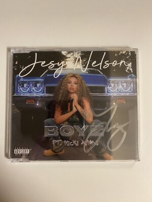 Jesy Nelson - Boyz -  ft Nicki Minaj Little Mix Cd Signed Autographed (2)