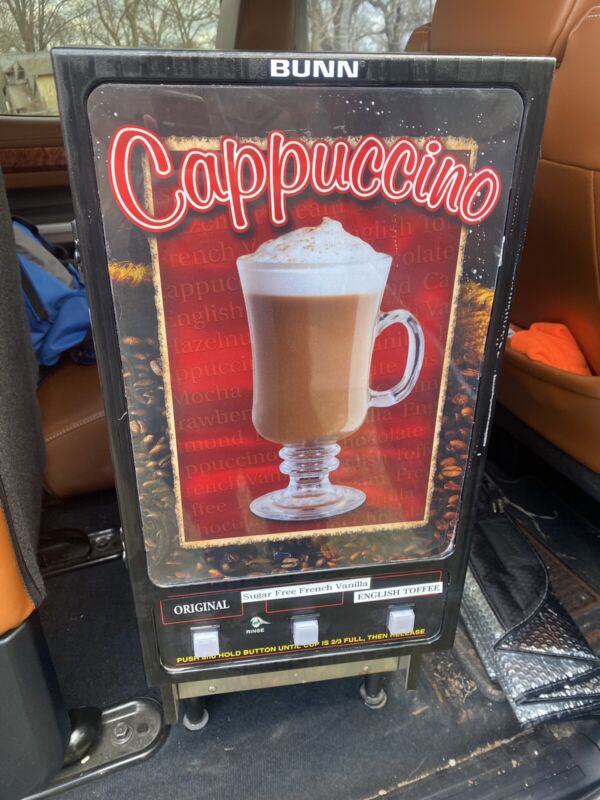 Bunn FMD-3 Cappuccino Machine Sold As Is Untested 