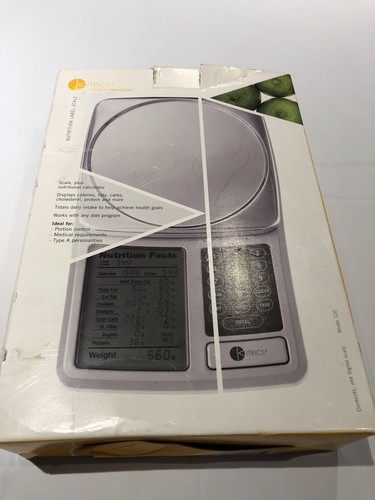 Kitrics Digital Nutrition Scale Silver