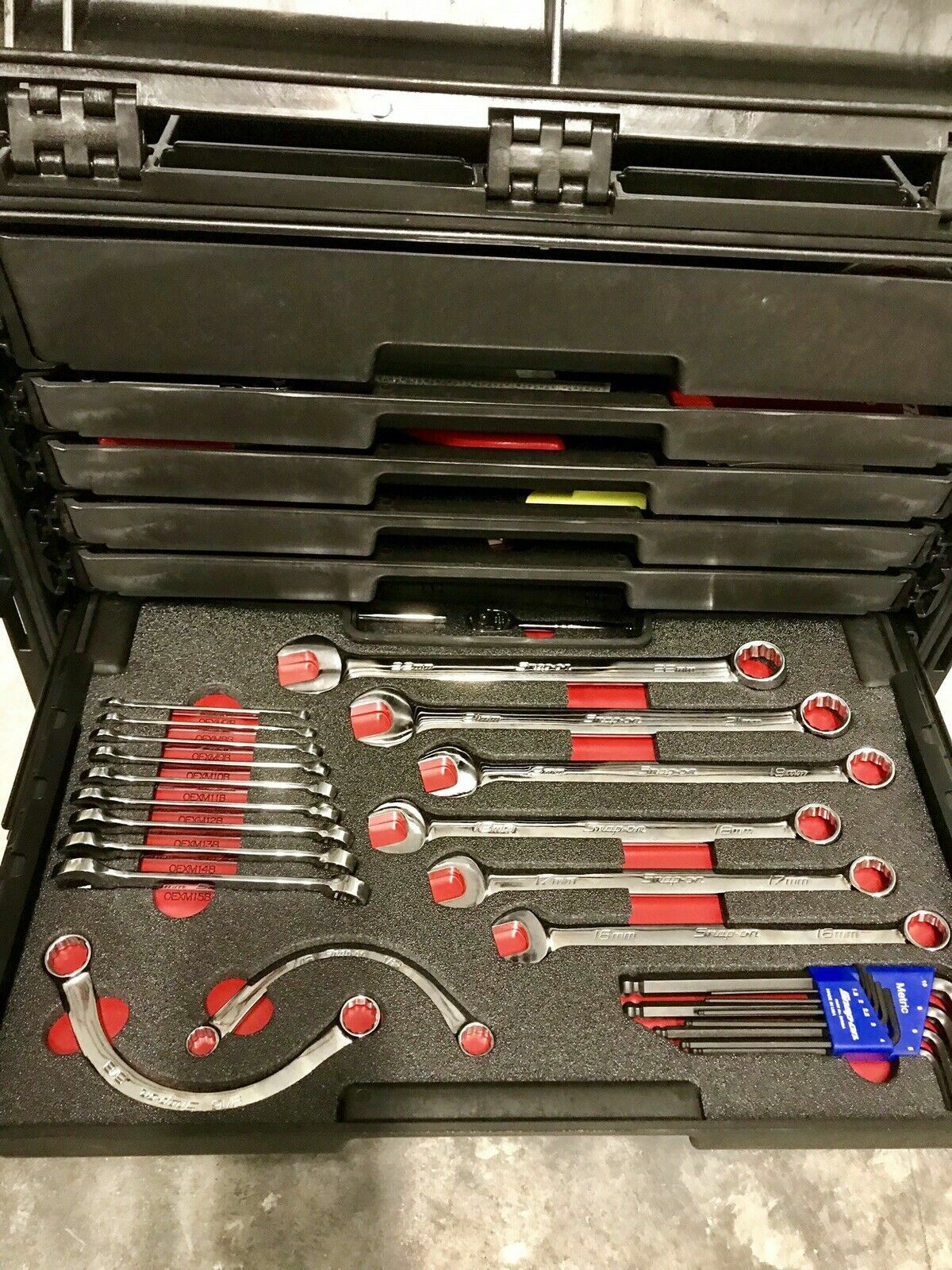 New Snapon™ Gmtk General Mechanic's Maintenance Military Tool Set Kit 8 Drawer New for sale
