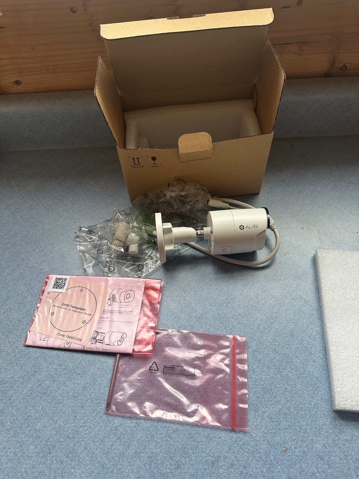 Alibi 3MP Starlight 120’ IR H.265+ Bullet IP Camera