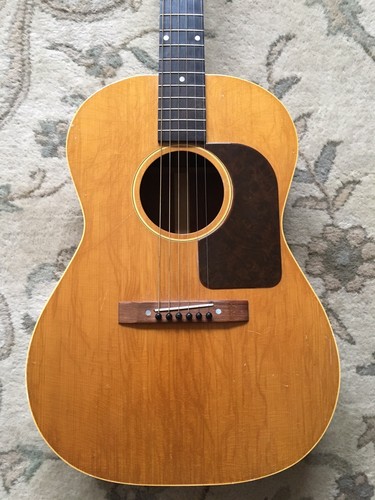 Rare: Vintage 1948 National 1160 Acoustic Guitar  Gibson LG-3 Body W/ Case Lg-2
