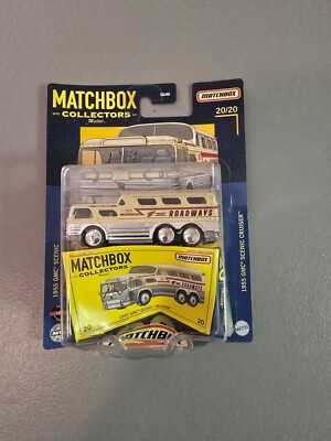 2021 Matchbox Collectors Superfast #20 1955 GMC Scenic Cruiser Bus