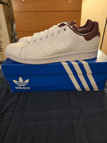 Adidas FIRE! NIB! Stan Smith Shoes #HQ6780 in White/Shadow