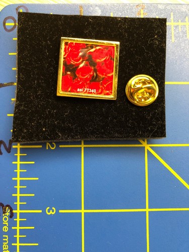 Rose Flower Pin Valentines Day Anniversary ASI 77340