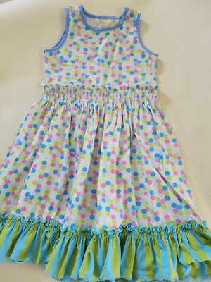 Girls Matilda Jane lets go together  Dot A Lot Dress size 8 