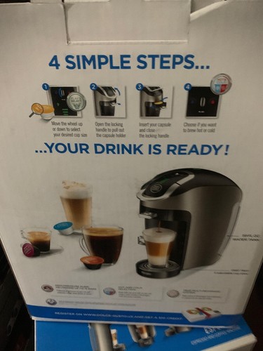 NESCAFE Dolce Gusto Esperta 2 Coffee Espresso & Cappuccino machine EDG657T Plus