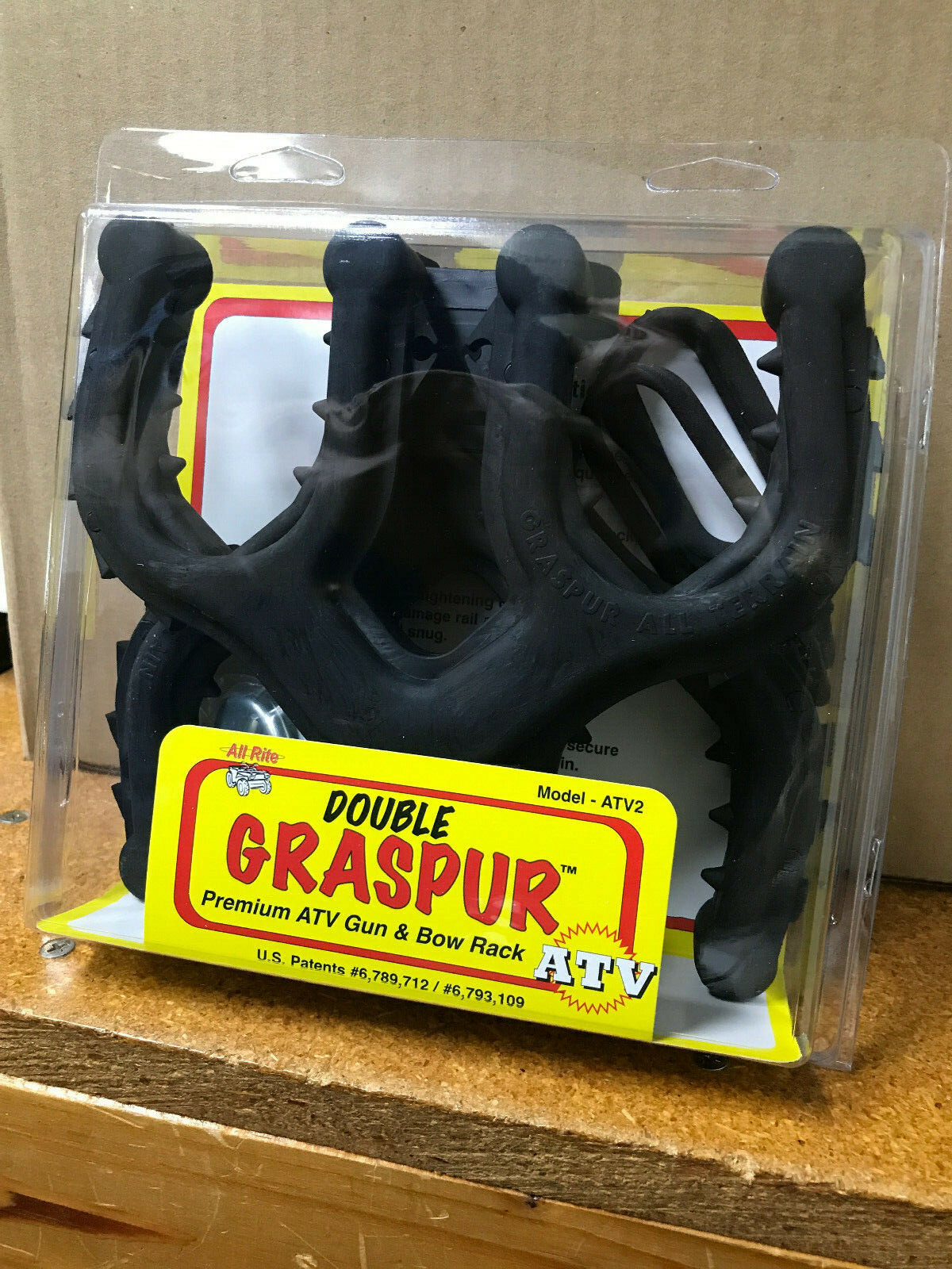 GRASPUR™ Double ATV Gun & Bow Rack - Model ATV2 - Made In USA -  FREE SHIPPING