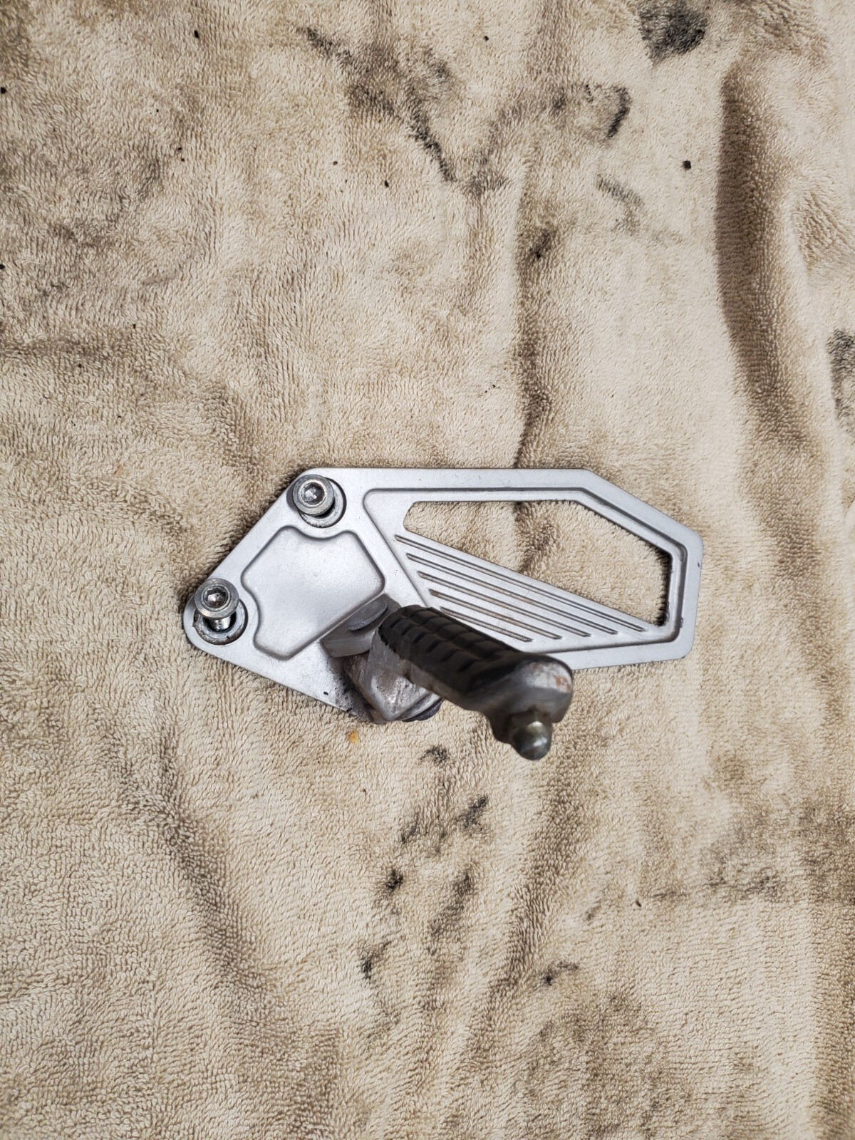 1987 Kawasaki ZX750R ZX750 R F Left Rearset Foot Rest Peg | eBay