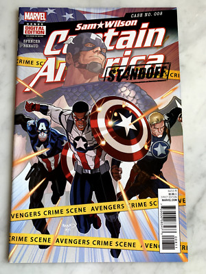 Captain America: Sam Wilson #8 ''Standoff!'' in NM! (2016)