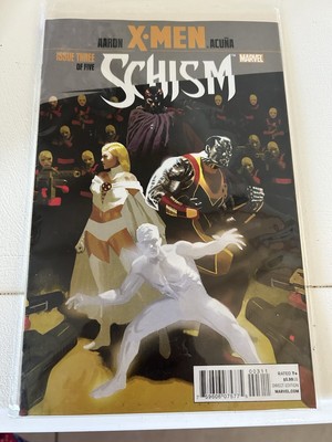 X-Men Schism Comic Issue 3 Aaron  Acuna Marvel Direct Edition