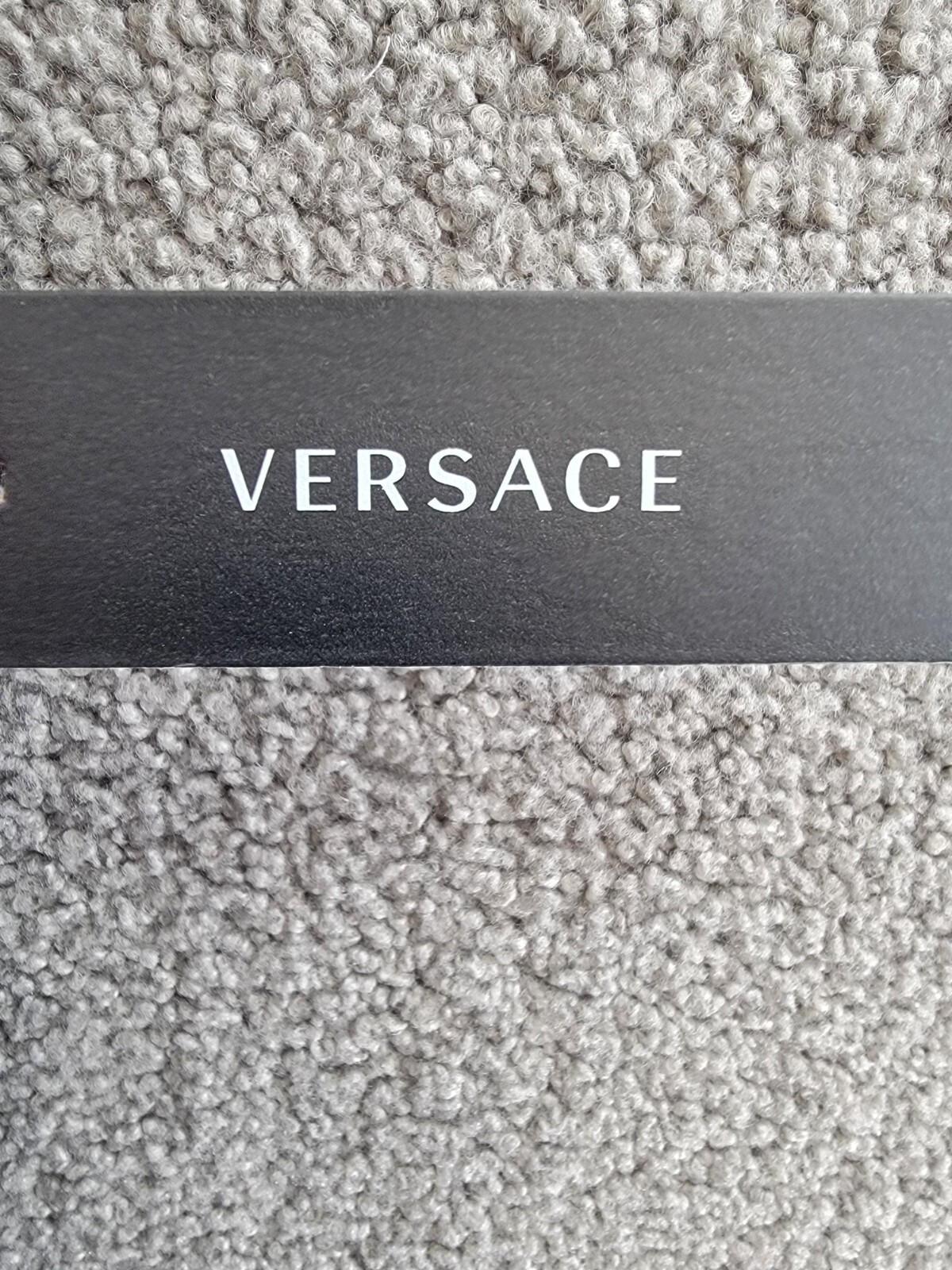 Versace Twist Cutout Midi Dress Women's Black Asymmetric Cutout Side Zip 46 - Picture 17 of 18