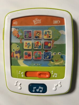 Bright Starts Lights & Sounds Fun Pad Musical Toy Learn Shapes Color Ages 3 Mos+