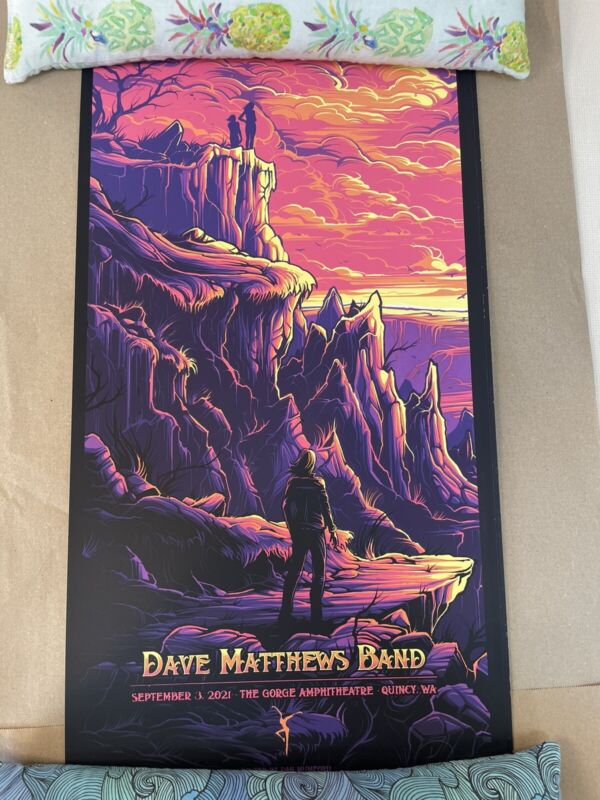 Dave Matthews Band Gorge Weekend Triptych Poster Set of 3 Dan Mumford 30/60 In🤚