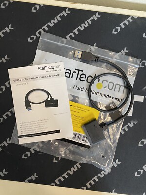 StarTech.com SATA to USB Cable USB 3.0 to 2.5  SATA HDD/SSD Cable w/UASP
