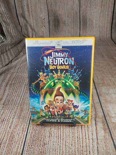 Jimmy Neutron: Boy Genius (DVD, 2002, Sensormatic
