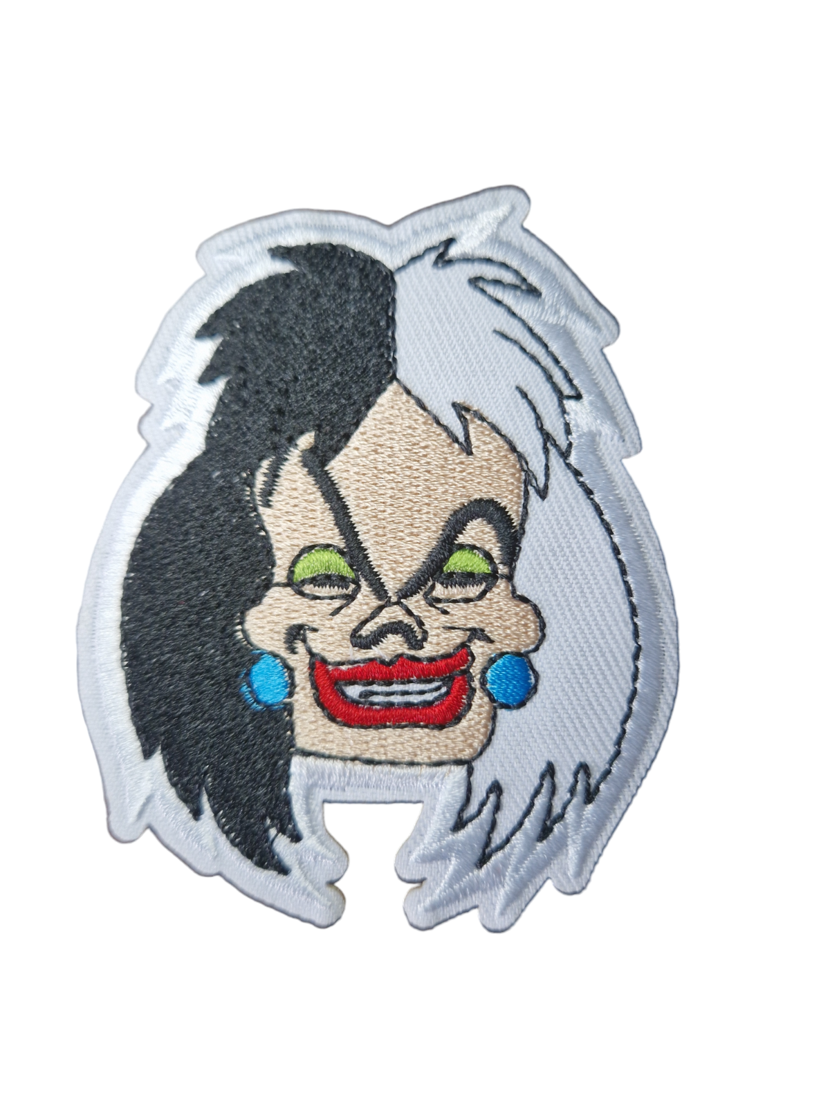 Cruella De Vil Iron On patch Sew On transfer 101 Dalmatians - Brand New