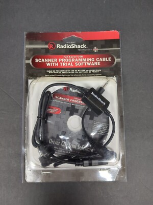 RadioShack Brand USB Scanner Programming Cables with Trial Software 20-546