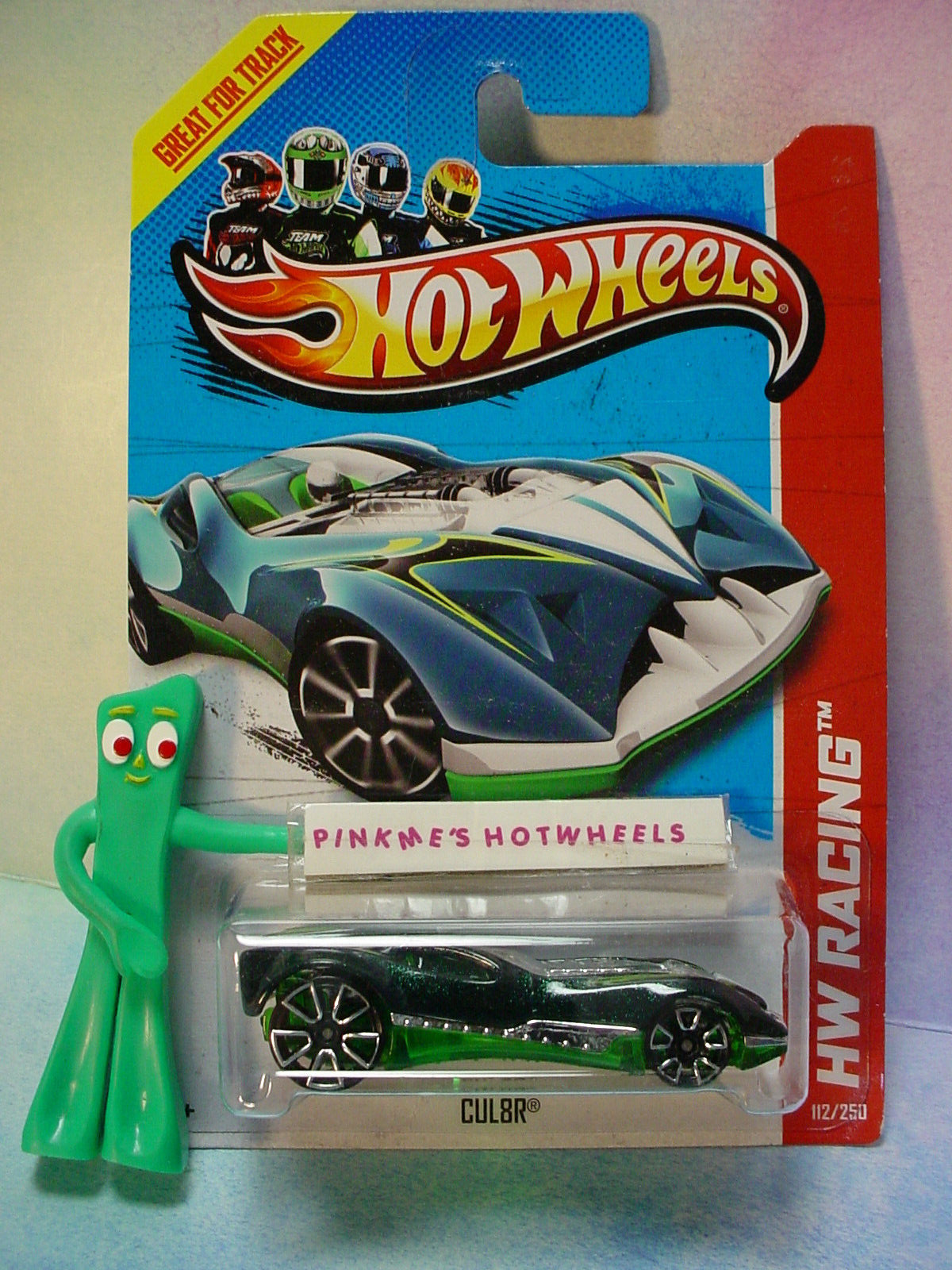 2013 Hot Wheels CUL8R #112 Team☆Dark Green;TRAP5☆Racing 💥Thrill