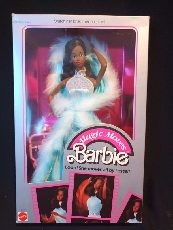 Barbie 2126 Magic Moves Christie 1985 Doll Aa[Cletius]