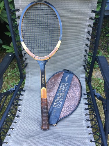 Wilson ADVANTAGE ビンテージ アンティーク Vintage Wilson Advantage Strata-Bow Wood Tennis Racquet