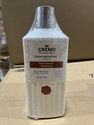Cremo Shampoo Bourbon Vanilla Blend 16 fl oz  3 Pack Lot