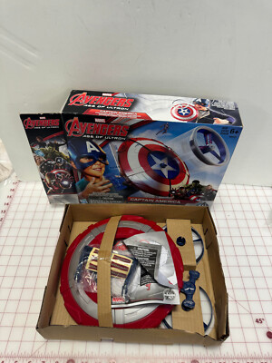 Captain America Shield Star Launch Marvel Age of Ultron 2015 New Open Box #1