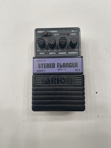 Arion SFL-1 初期型 日本製 Stereo Flanger SFL1 Arion SFL-1 Stereo Flanger Grey Japan