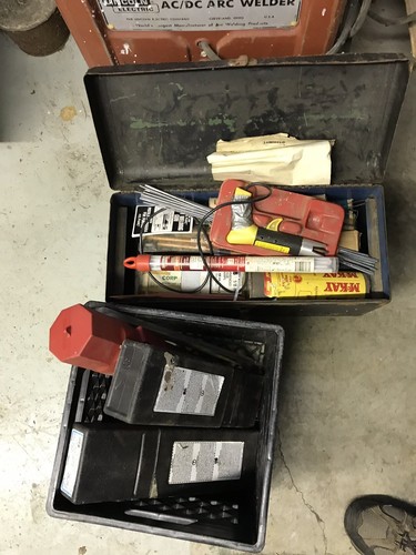 Lincoln Electric Stick Welder 225/125 AC/DC ARC Welder W/ Tons Rod ~ Cape Cod