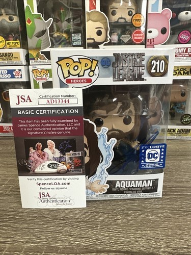 jason momoa signed funko pop